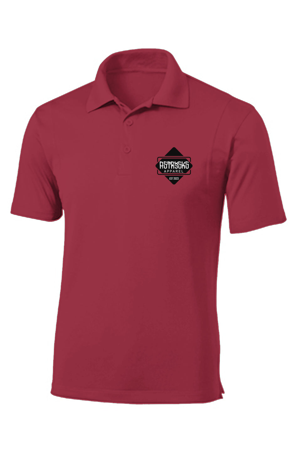 Astrisks Apparel Performance Polo - Red