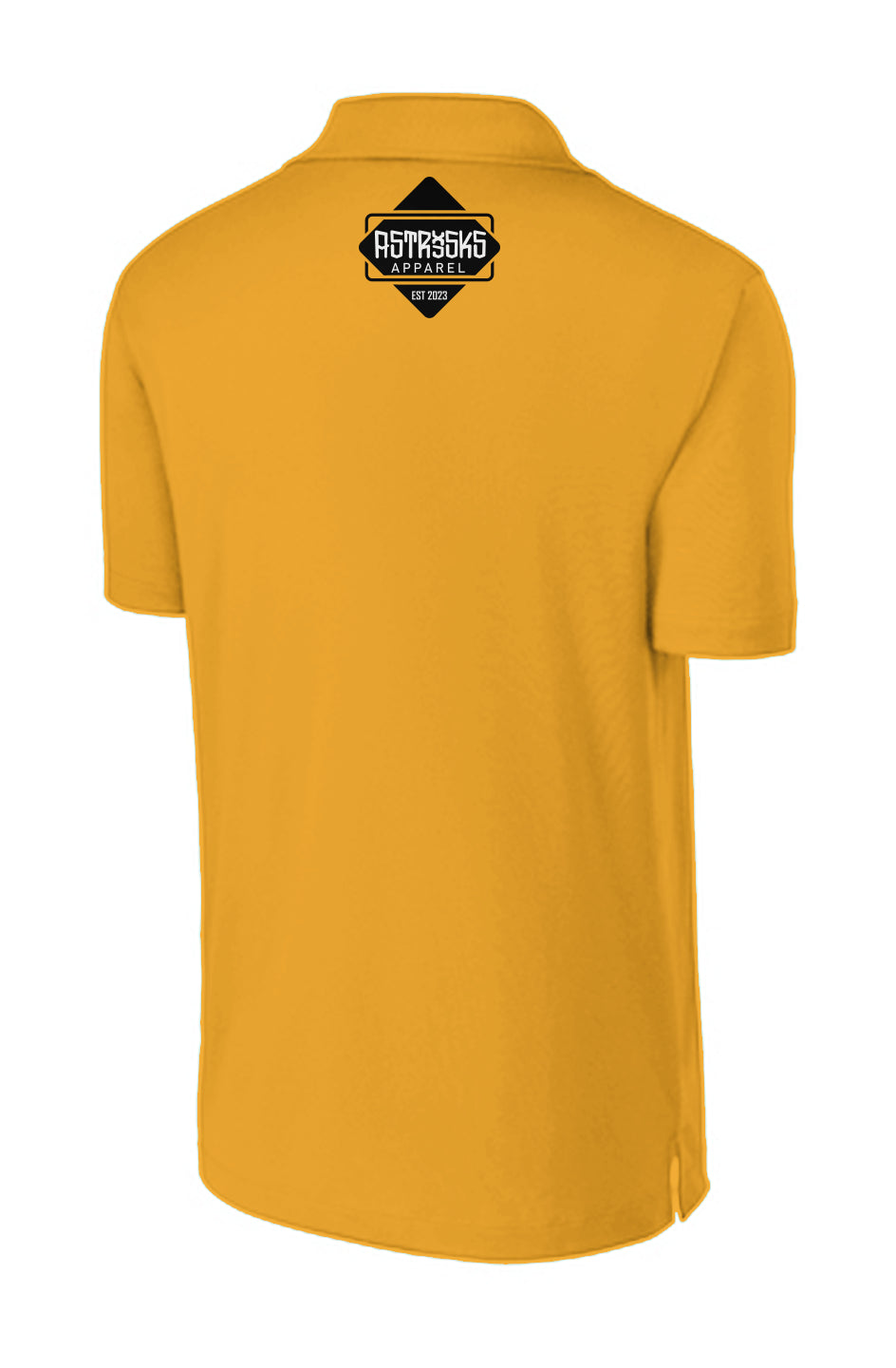 Astrisks Apparel Performance Polo - Gold