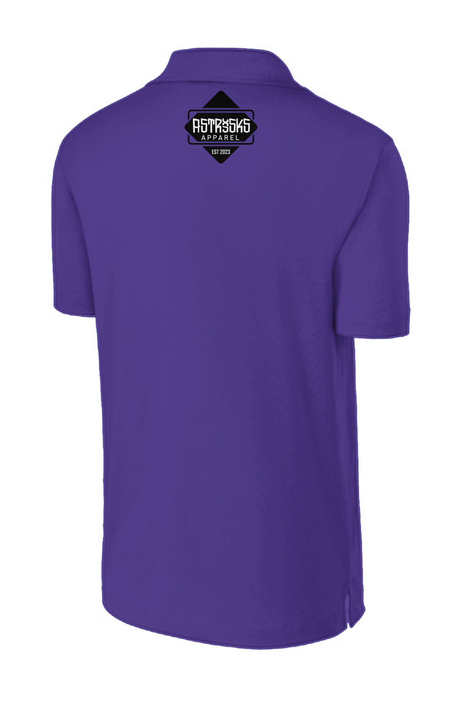 Astrisks Apparel Performance Polo - Purple